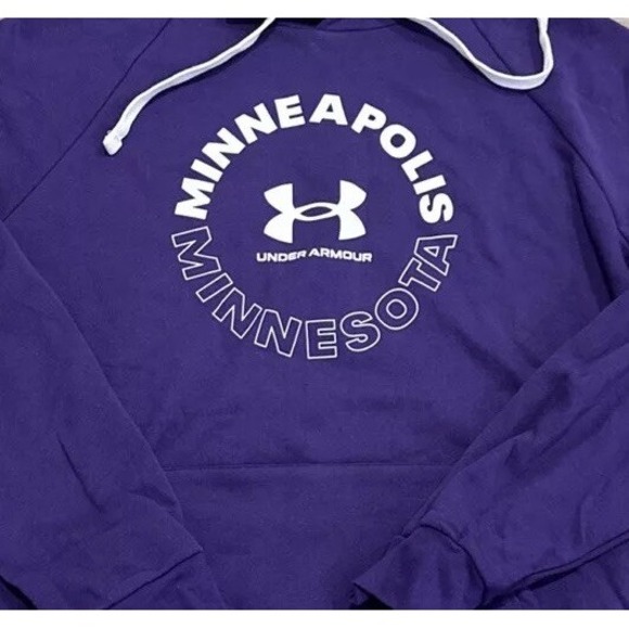 Under Armour Hoodie Mens 2XL x UA Minneapolis Minnesota Sweatshirt 1367322 - Picture 3 of 8
